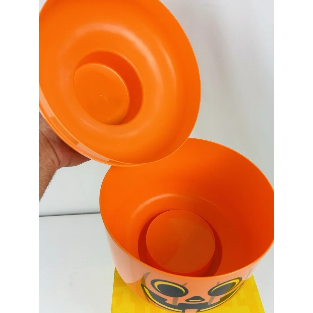 LEGO Large 11in Halloween Pumpkin Jack-O-Lantern Orange Storage Head 4032